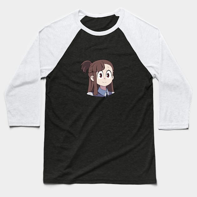 Akko (Little Witch Academia) Baseball T-Shirt by YellowMHM